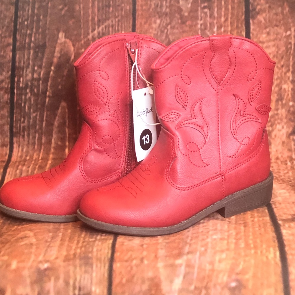 Red Boots - Little Girl 13